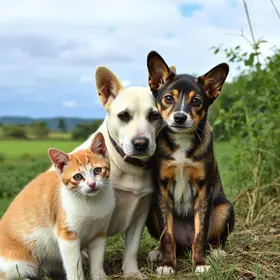 mutirão de castração de cães e gatos