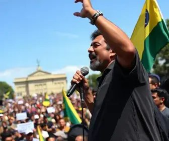 mobilização política em São José da Lagoa Tapada